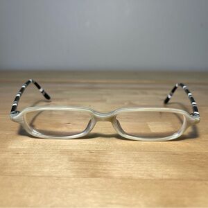 Moschino Reading Glasses Frame stripped black&white